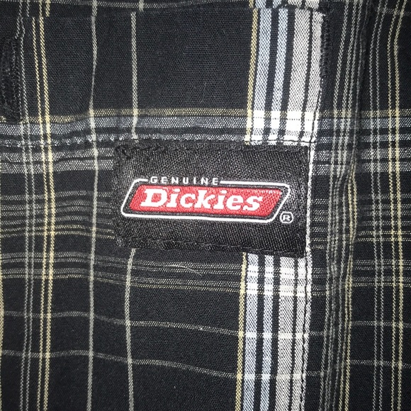 Dickies Plaid Button Down Shirt - Picture 4 of 4